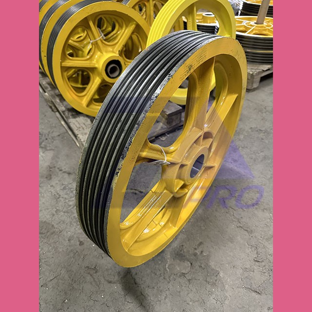 Шкив канатоведущий (575 мм, канаты 5x10 мм) TO260AK3 13VTR