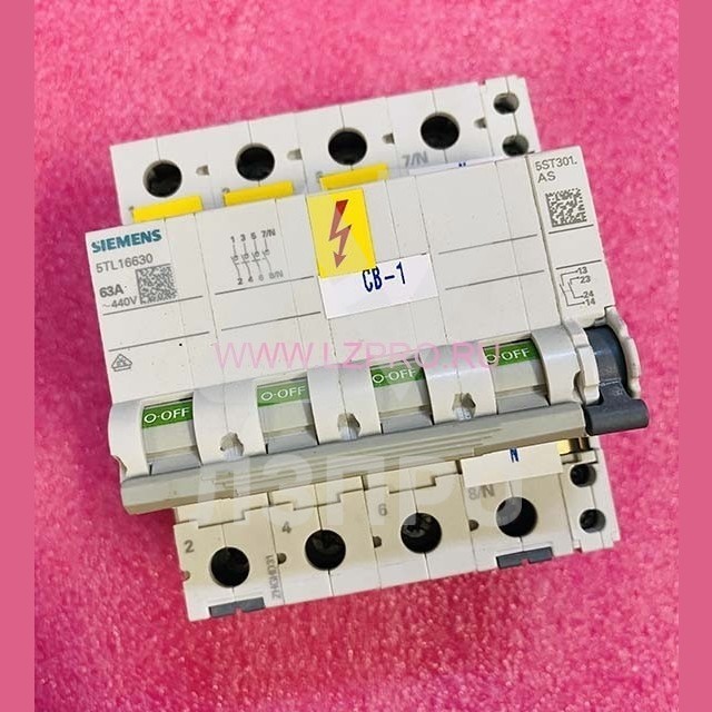 Выключатель нагрузки 63A 5TL16630 Siemens