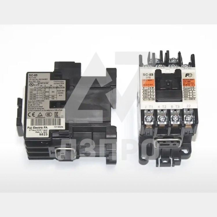 Контактор 110VAC 20А SC-03 Fuji Electric