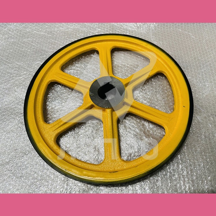 Приводное колесо поручня эскалатора D=455мм d=50мм ширина 30мм XO508 XAA290CX1 Otis