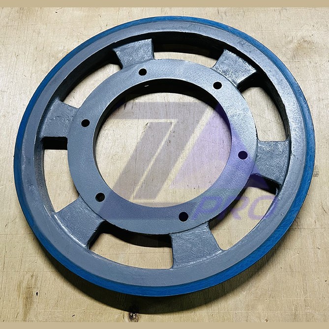 Шкив привода поручня эскалатора D=456(460)мм DAA265NNN1 Otis